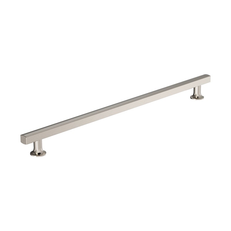 Amerock Corp BP37111G10 Everett Appliance Pull 18 in 457 mm CentertoCenter Satin Nickel