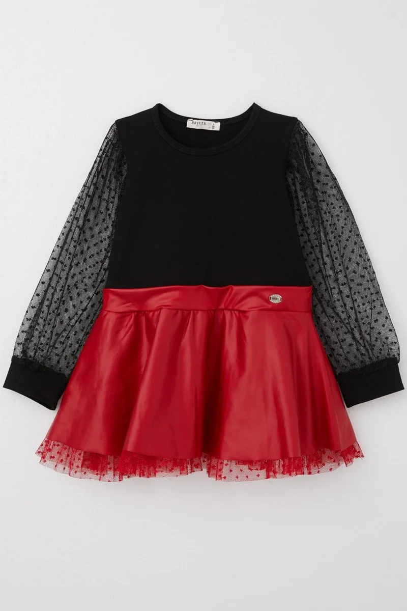 Breeze Polka Dot Sleeve Dress