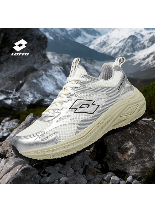 Lotto Fang Outdoor Trail Running Shoes Uni Spring Wear-resistant Breathable Hiking Mountaineering Sports Shoes Silver Size 39 - Image 5