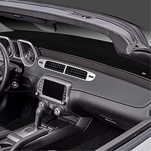 Dashmat Covercraft DashMat 1718-00-25 Original Dashboard Cover Chevrolet and GMC (Premium Carpet, Black) - Image 1
