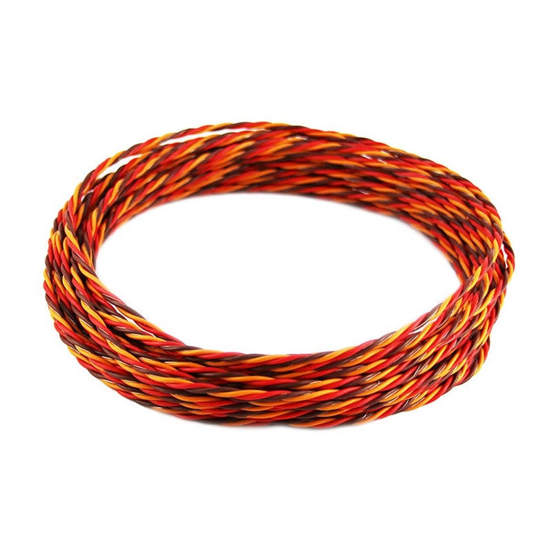 OliYin Servo Cable 3p line 32 feet for Futaba JR Hitec RC Twisted servo Hobby Model Aircraft Wiring 30 Coresx008 - Image 2