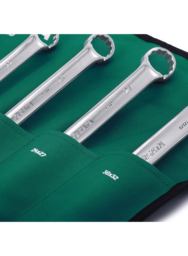 SATA GL08023 11-Piece Metric Deep Offset Double Box End Wrench Set - Image 3