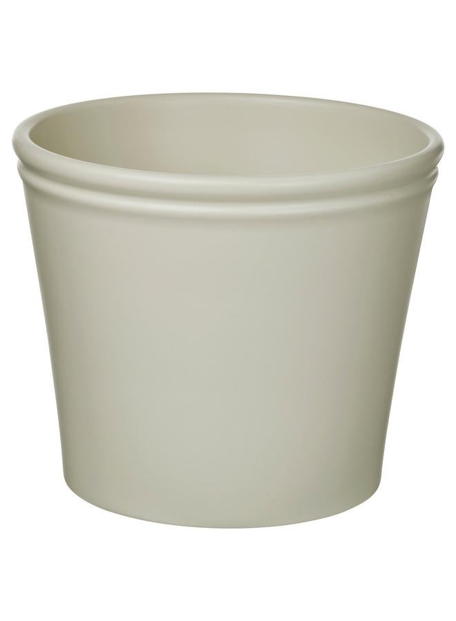 Zaboon Plant Pot, Light Grey-Beige, 24 Cm - Image 1