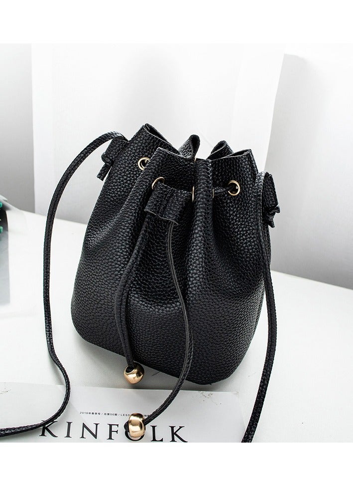 Ladies pebbled shoulder crossbody bag