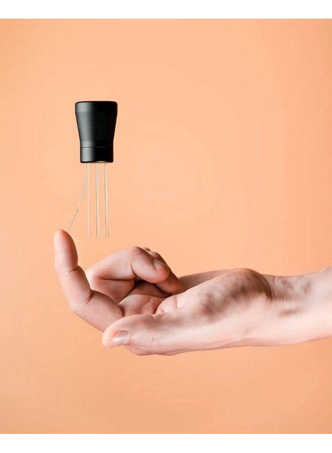 Normcore WDT Distribution Tool V2-9 Prong Espresso Distribution Tool - Needle Espresso Stirrer I 0.3mm Thick Spring Wires - Espresso Coffee Stirrer - Anodized Aluminum Handle - Image 4