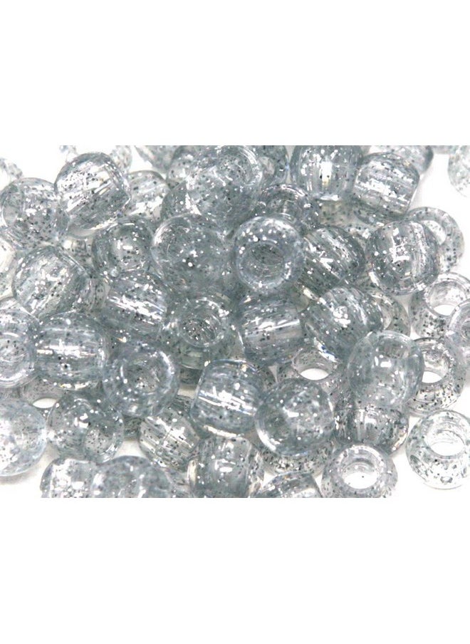 Tara Toys Tara Assorted Color Design Plastic Beads For Braid Hair Medium Size (Pack Of 2) Selection (B1000M16)  - Image 3