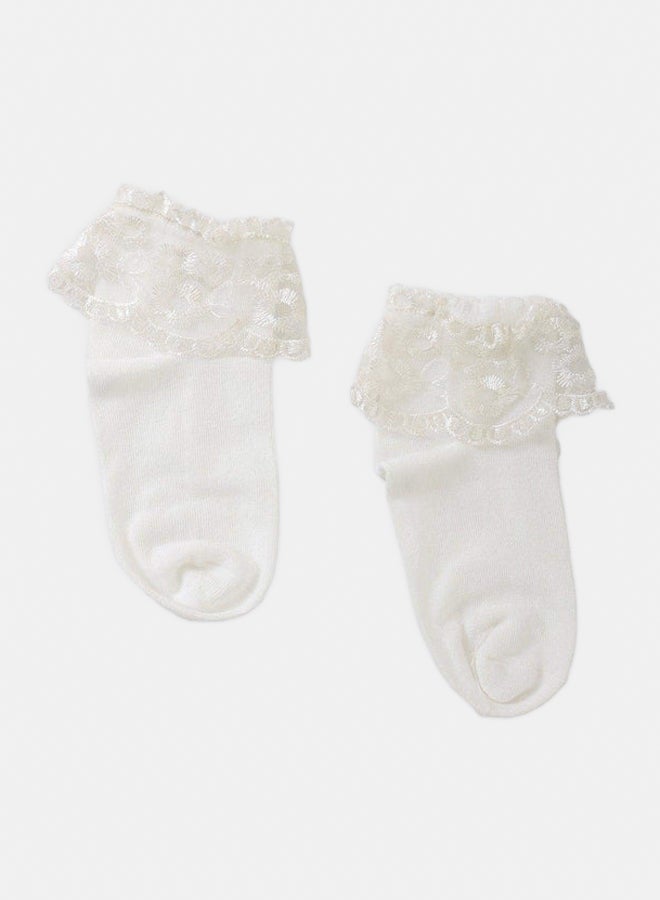 كارينا جرلي جوارب مكشكشة مع الدانتيل - Image 1