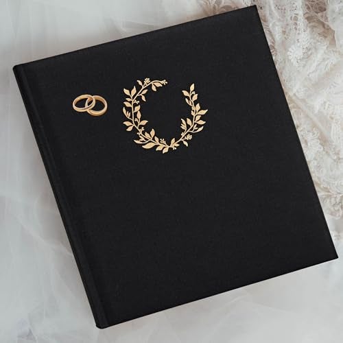 La Lente Premium Scrapbook Album – Photo Album with Writing Space – 100 Pages for Multiple Sizes 4x6, 5x7, 6x8, 8x10 – Holds 500 Photos – Wedding, Baby, Travel & Family Memories - Image 2