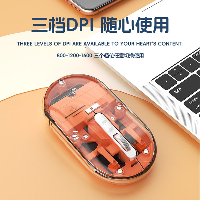 R8 Wireless Bluetooth Dual Mode Mouse - Image 3