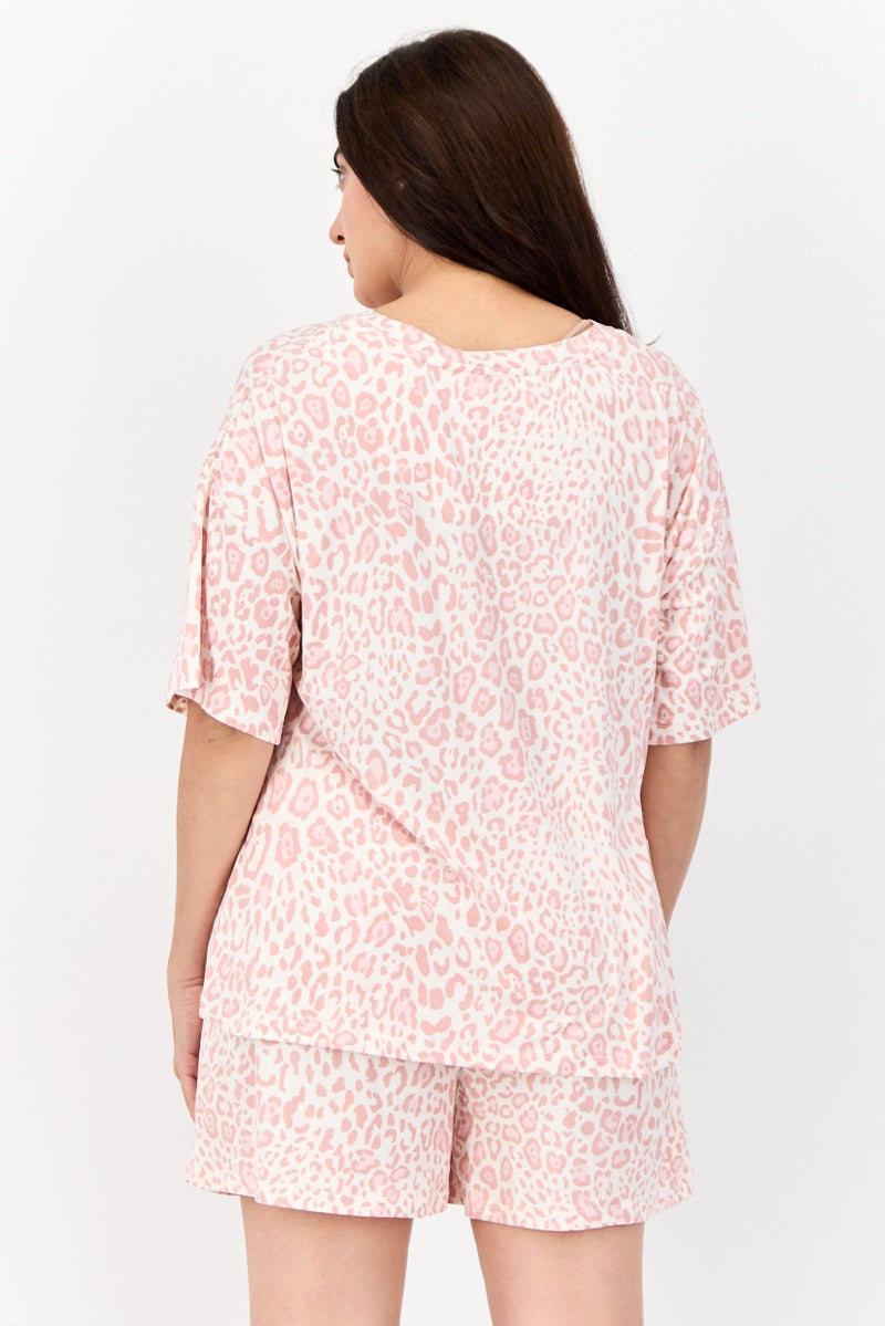 Jones New York Women 2 Pieces All Over Print Top And Bottom Set, Multicolor  - Image 2