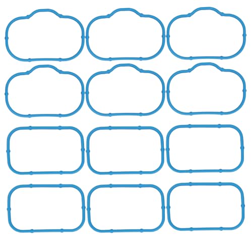Sorello Engine Intake Manifold Gaskets Lower & Upper Gasket Plenum Set Compatible with Chrysler for Dodge for Jeep for Ram 3.6L 2011-2019 - Replace MS97204 MS97205 - Image 1