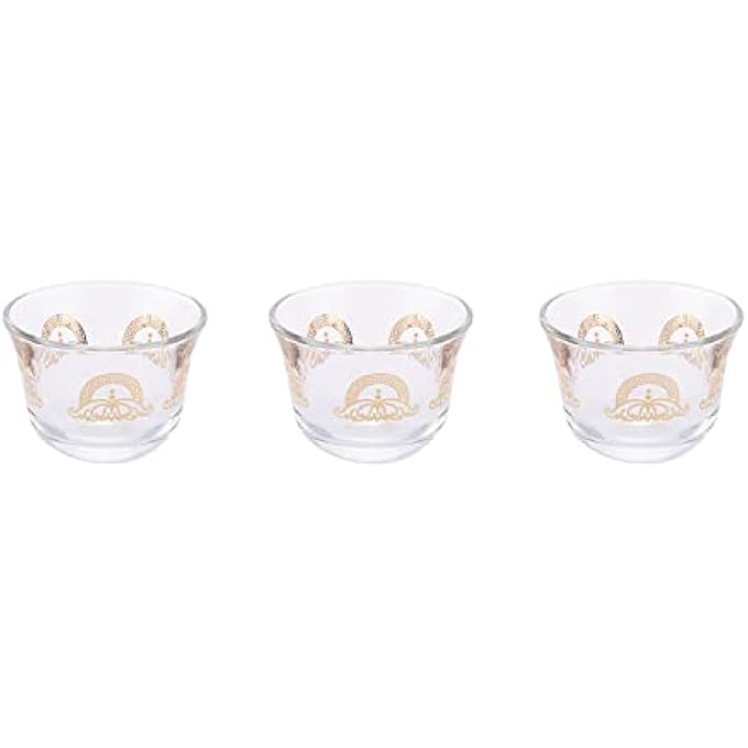 rayihni Cawa Cup 6Pcs Set L6Cm Xw6Cm Xh5Cm Transparent 6251142394241 - Image 2