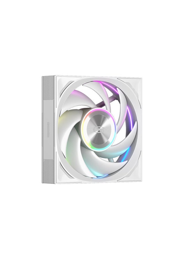 Pccooler Silver Wing Dt360 Argb Display Wh All-in-one Cpu Liquid Cooler / 3.4-inch Ips Display / 8-year Warranty / Supports 1851 - Image 3