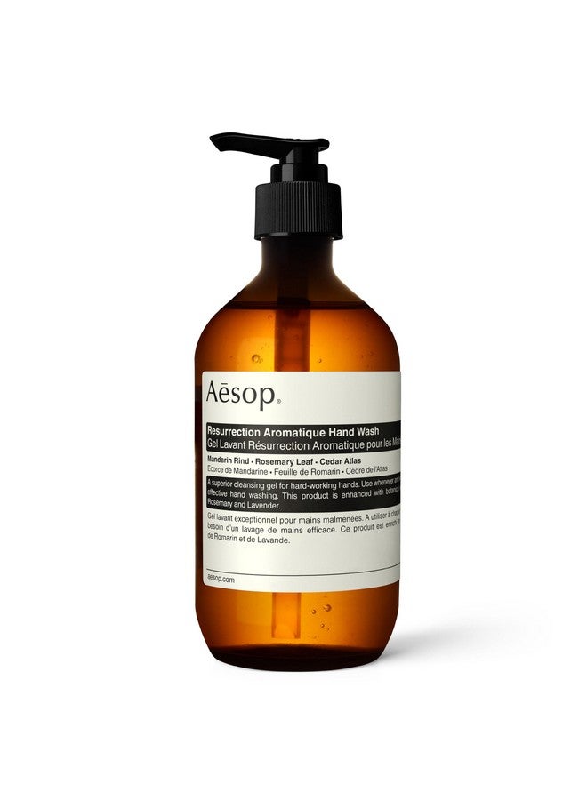 أيسوب غسول اليدين العطري "إيسوب ريسوركشن" - منظف لطيف بزيوت البرتقال وإكليل الجبل والخزامى - 16.9 أونصة - Image 1