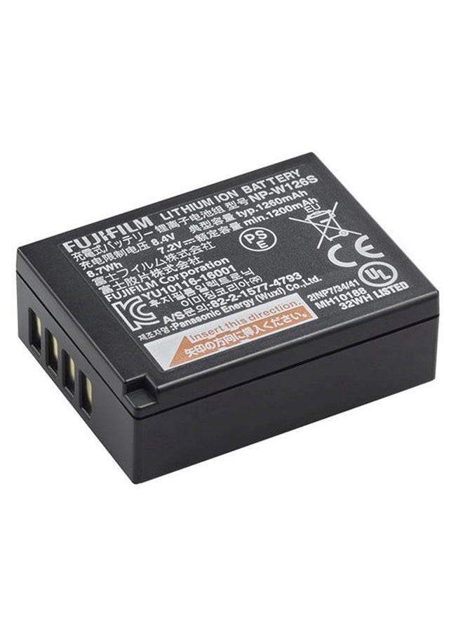 FUJIFILM - NP-W126S Li-Ion Rechargeable Battery - Image 1