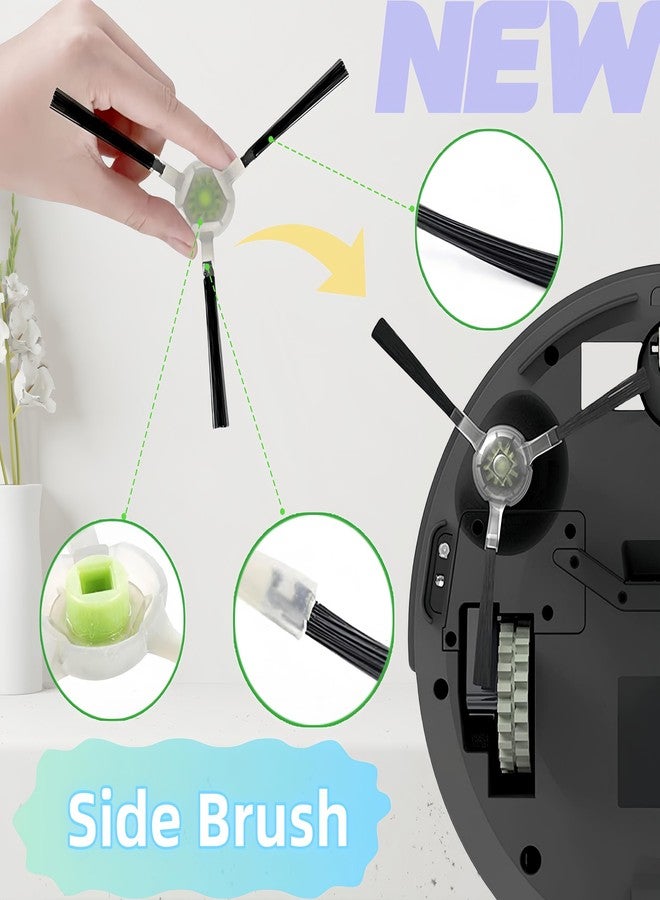 Avaenzo قطع غيار بديلة فقط لمرشحات M210 Pro من Avaenzo، متوافقة فقط مع فرش جانبية لمرشحات Lefant M210P وM210 Pro. - Image 5