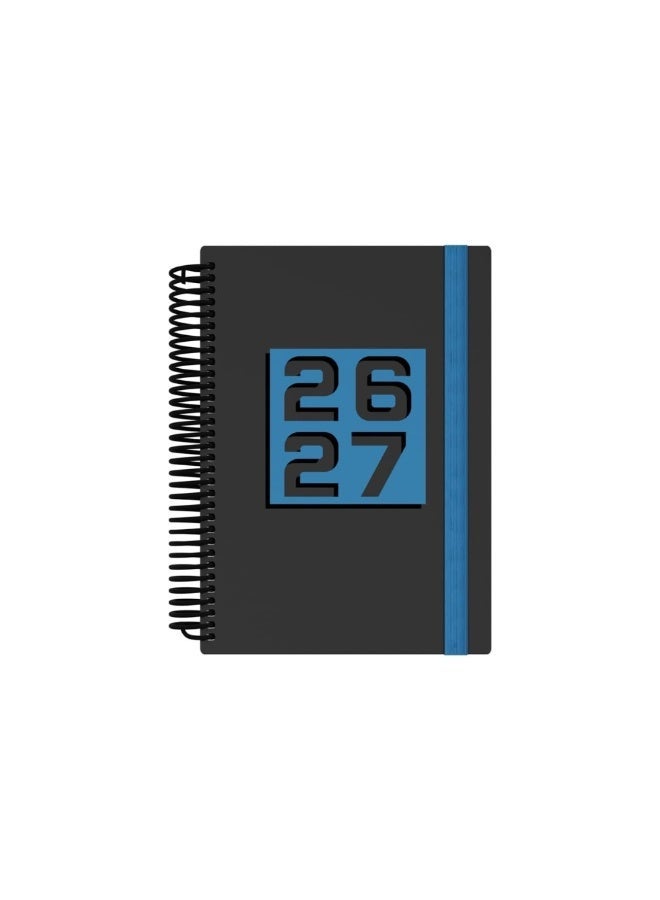 Collins 2026-2027 Mid/Academic Year Planner - 13 Month A5 Day-to-Page - Hard Cover - Collins Debden Delta Range Blue (FP51M.60-2627) - Image 2