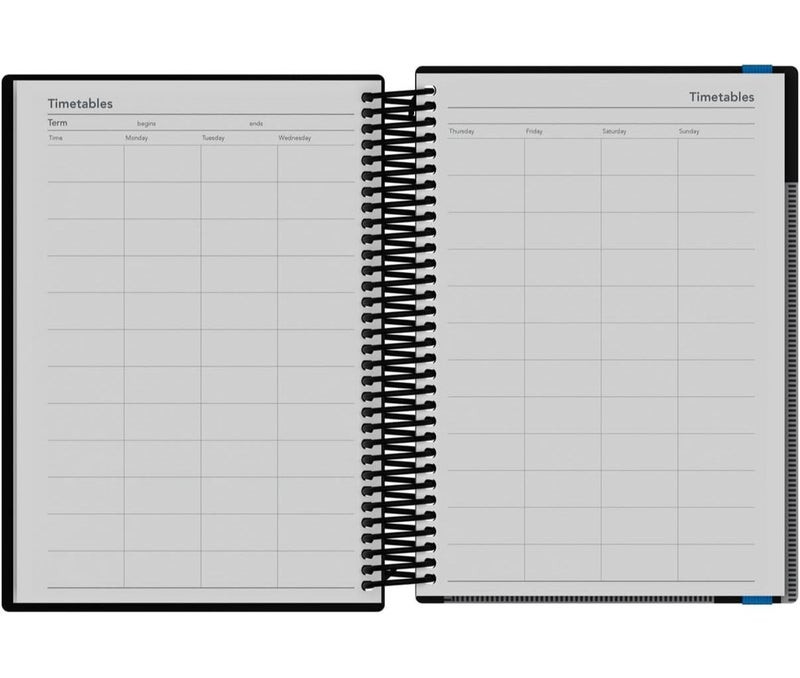 Collins 2026-2027 Mid/Academic Year Planner - 13 Month A5 Day-to-Page - Hard Cover - Collins Debden Delta Range Blue (FP51M.60-2627) - Image 4