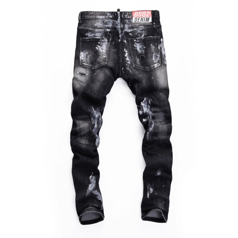 Unisex Casual Daily Denim Jeans - Image 3
