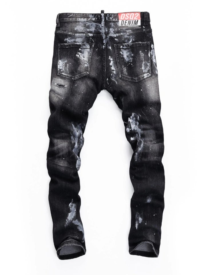 Unisex Casual Daily Denim Jeans - Image 5