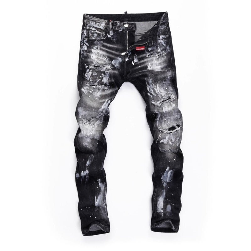 Unisex Casual Daily Denim Jeans - Image 1