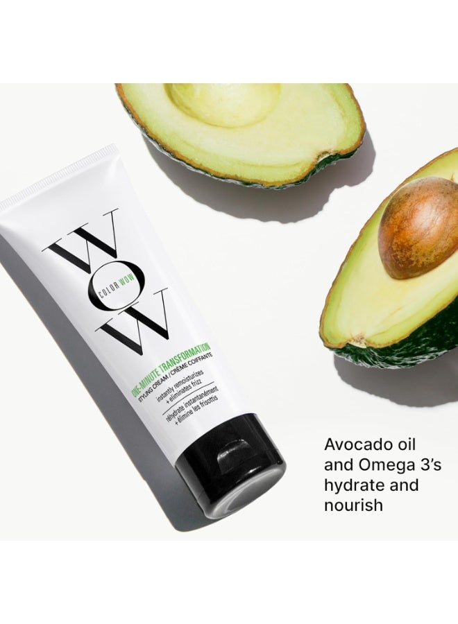 WOW One Minute Transformation Styling Cream, 120ml – Instant Frizz Fix & Smoothing Cream - Image 5