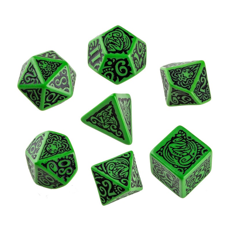 Q WORKSHOP Call of Cthulu Outer Gods: Cthulhu Dice Set - Image 3