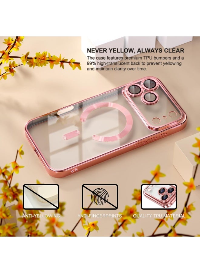 DUSALA iPhone 17 Pro Max Case Compatible with MagSafe Cover With Tempered Glass 9D Full Hd Glass For iPhone 17 Pro Max Full Camera Lens Protection Clear Case for iPhone 17 Pro Max 6.9-inch - Image 4