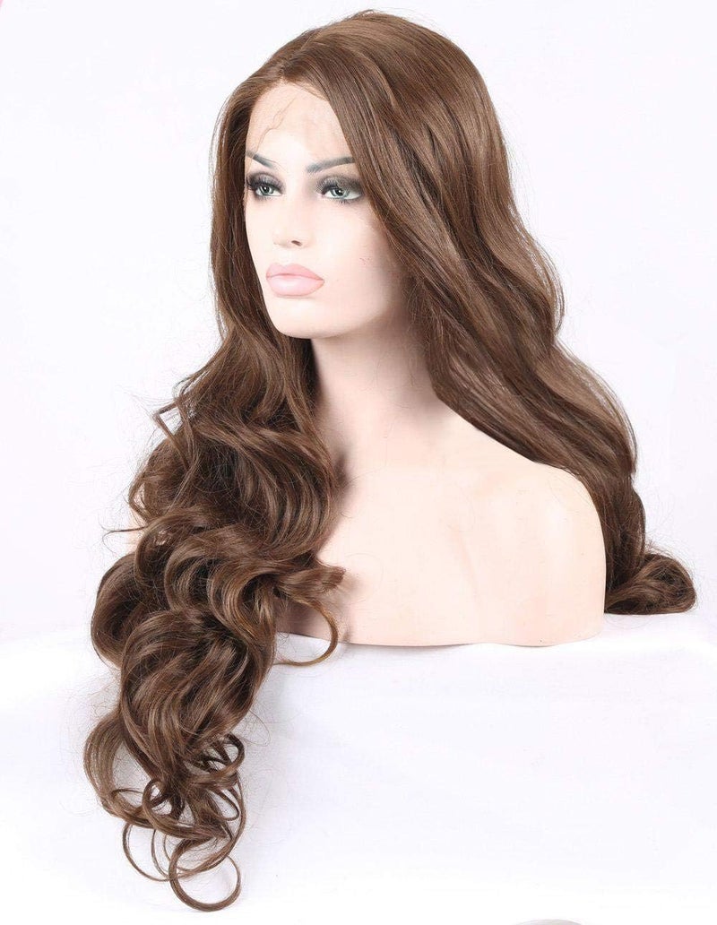 ECIF Brown Fiber Curly Root Wig, 2724462262858 - Image 2