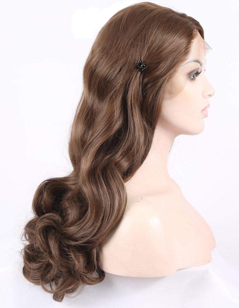 ECIF Brown Fiber Curly Root Wig, 2724462262858 - Image 3