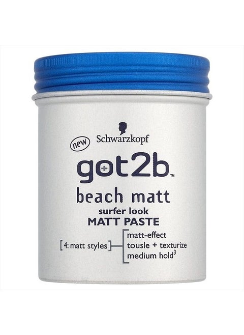 Got2b Beach Matt Surfer Look Matt Paste (100ml)