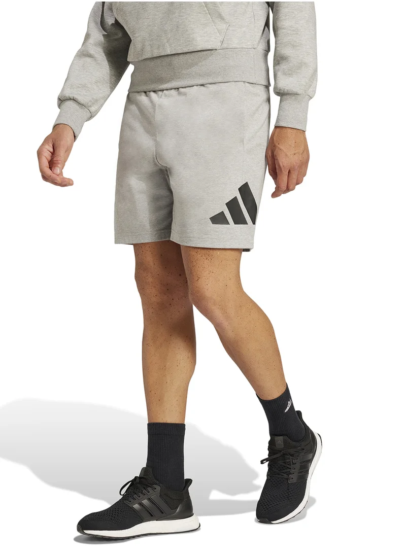 Adidas Essential Big Logo Single Jersey Shorts