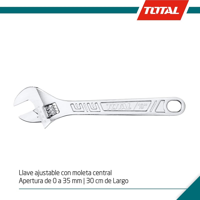 Total Adjustable Wrench 300mm (12") - Image 3