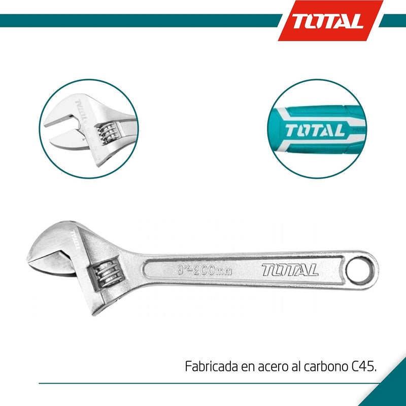Total Adjustable Wrench 300mm (12") - Image 4