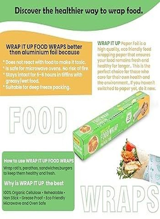 Kemiv Wrapping Paper Roll Keep Food Fresh Longer and Prevents Decay (250gm) - Image 5