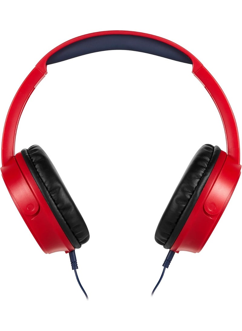 Volkano Marvel Spider-Man Auxiliary Headphones with Stickers (MV-6513-SM3) - Image 4