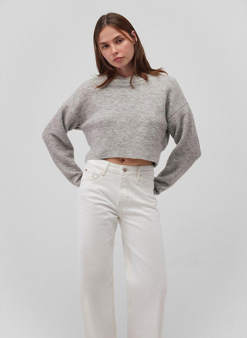 MAVI Grey Crewneck Sweater - Image 1