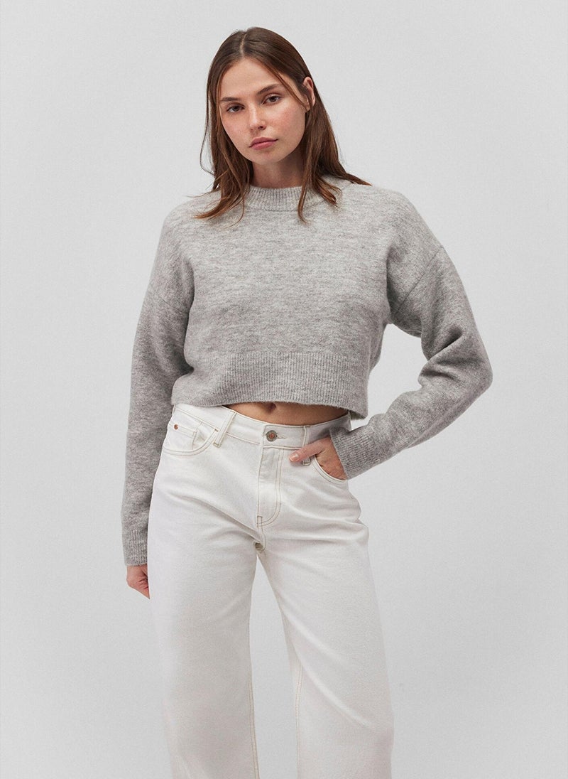 MAVI Grey Crewneck Sweater - Image 2