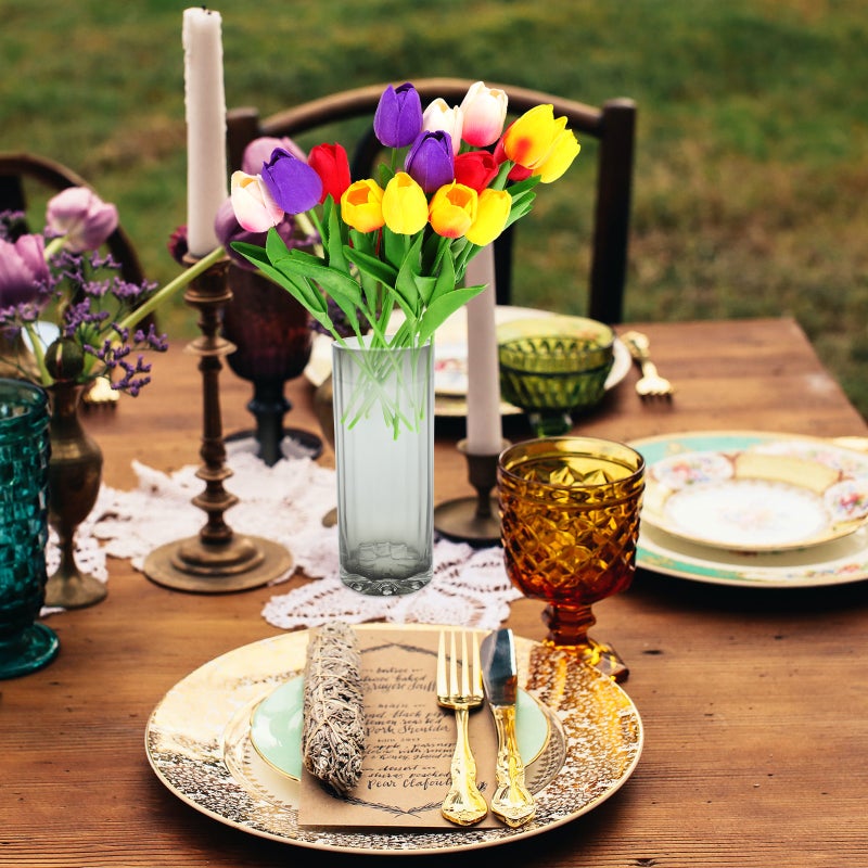 Glass Flower Vase Table Centerpieces Decorative Vase Hydroponic Floral Vase - Image 4