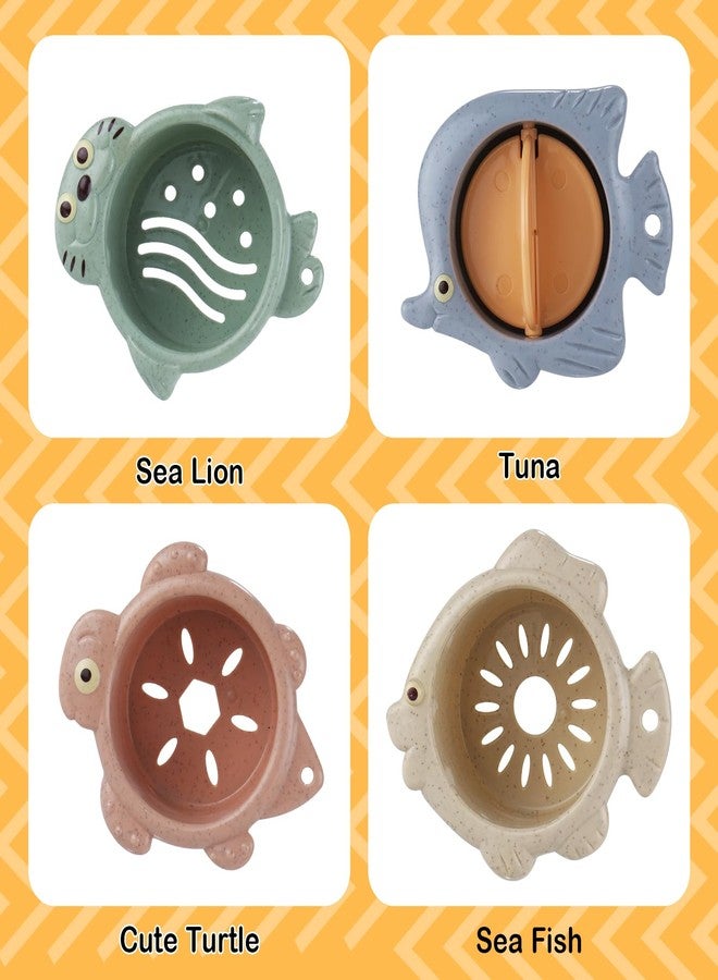 Holady Bath Toys Suitable for Kids Aged 1-3 Childrens Early Education Toys Beach Water Toys for 12-18 Months Baby and Toddler - Image 3