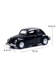 Generic 1:32 Classic Beetle Car Model, Alloy Car Model Toy, Vintage Mini Car Model, 4.5X4.5X12cm, Black  - Image 3