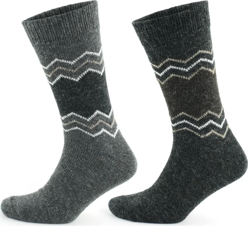 جويث Alaska Natural Alpaca Wool Mix Soft Wool Winter Socks 8 Pairs