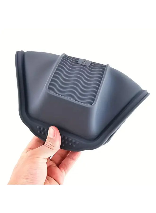 Silicone Non Stick Loaf Baking Pan Yellow Dishwasher Safe Oven To 446F - Image 4