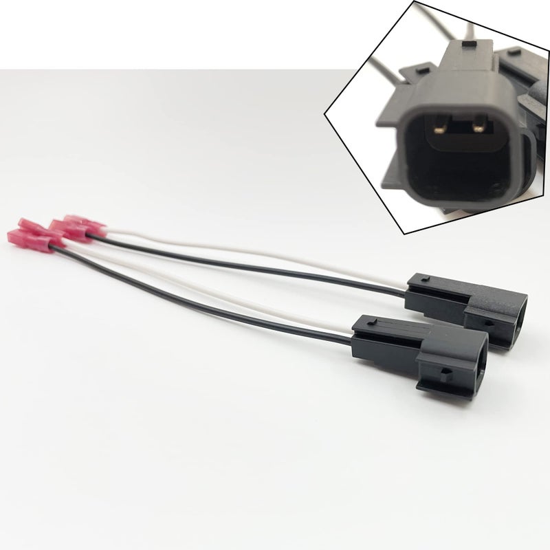 Danbojit 2 Pack 72-5600 Speaker Harness Replacement for Ford Speaker Wire Harness Adapter Replacement for Ford F150 F250 Escape Mustang Lincoln Mazda Speaker Wiring Harness Adapter - Image 5