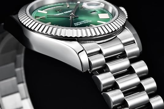 RollsTimi  Pagani Design 1752 DD36 Luxury Men's Automatic Mechanical Watch, Sapphire Glass, Day Date Watch, Seagull Caliber ST16, 100m Water Resistant - Image 4