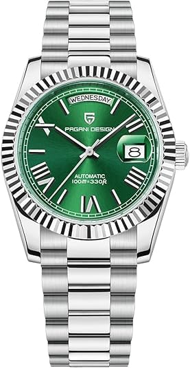 RollsTimi  Pagani Design 1752 DD36 Luxury Men's Automatic Mechanical Watch, Sapphire Glass, Day Date Watch, Seagull Caliber ST16, 100m Water Resistant - Image 1