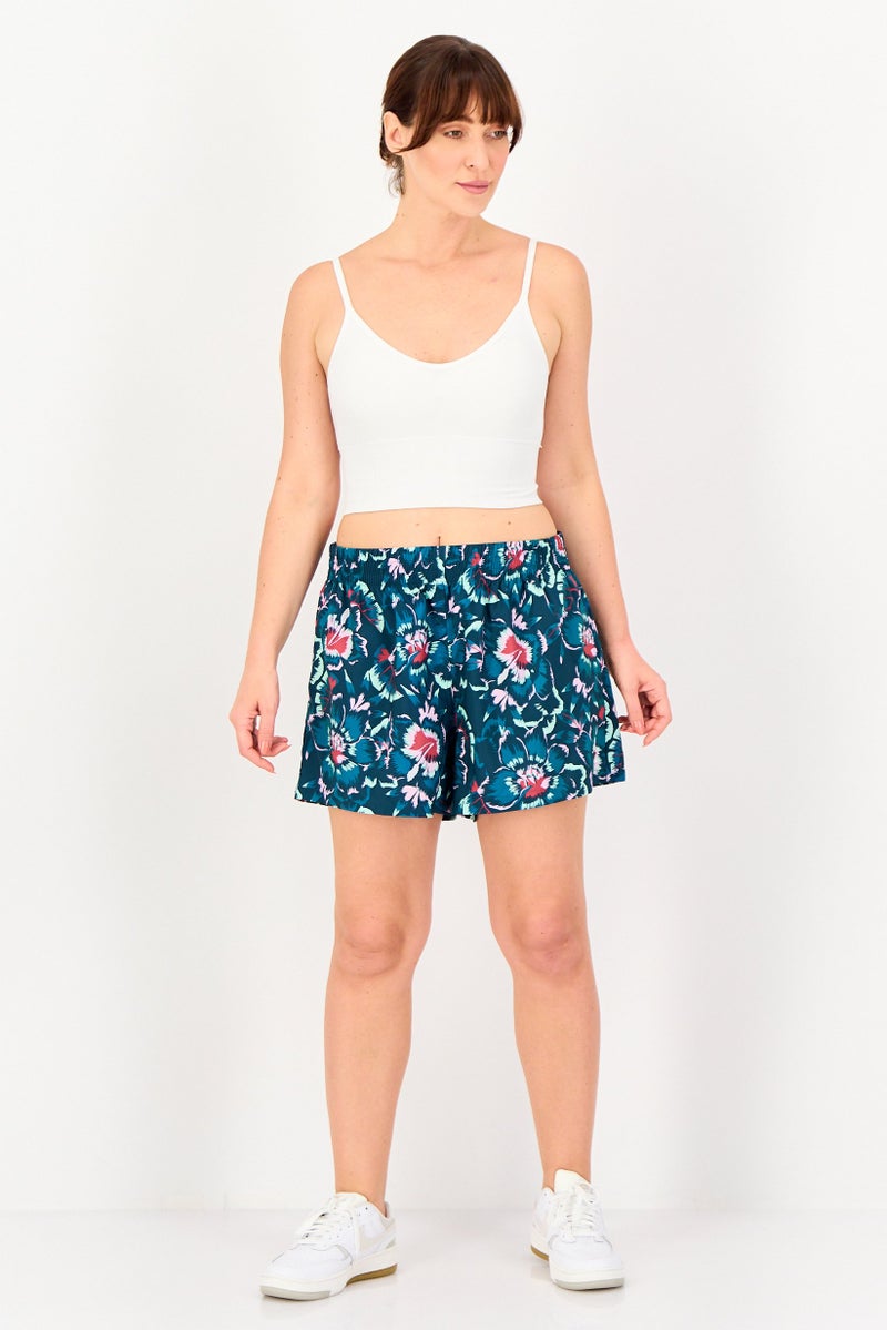 Adidas Women Sportswear Fit Training Shorts, Multicolor - Image 2