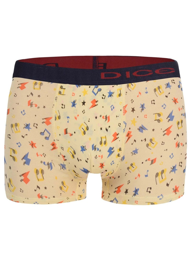 DICE Pack of 3 Printed Cotton Boxer for Boys  - Image 4