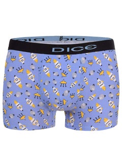 DICE Pack of 3 Printed Cotton Boxer for Boys  - Image 3