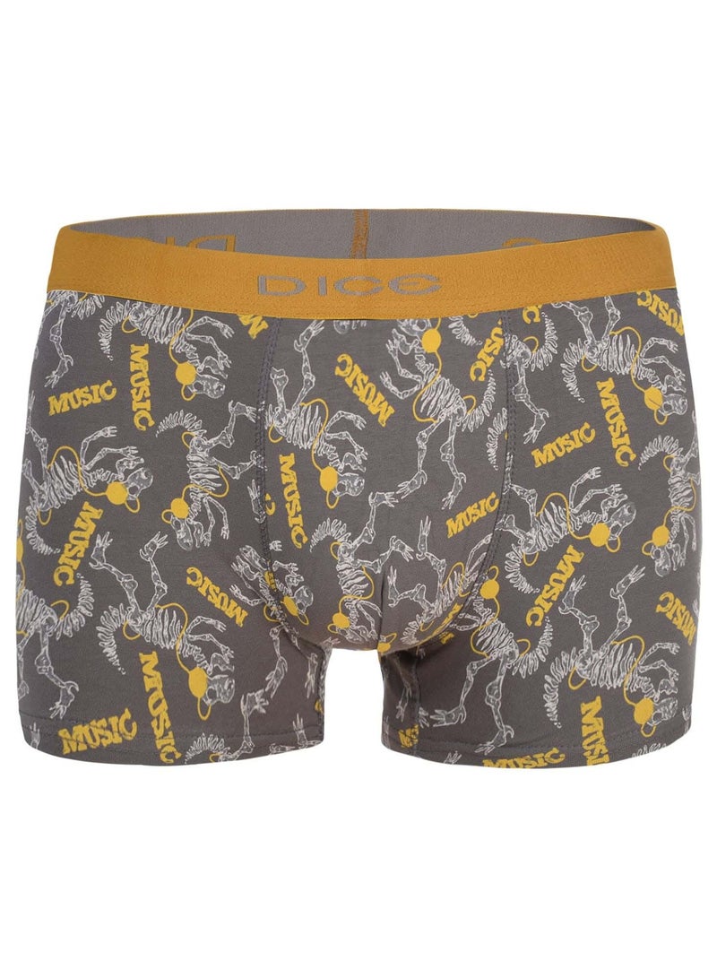 DICE Pack of 3 Printed Cotton Boxer for Boys  - Image 5